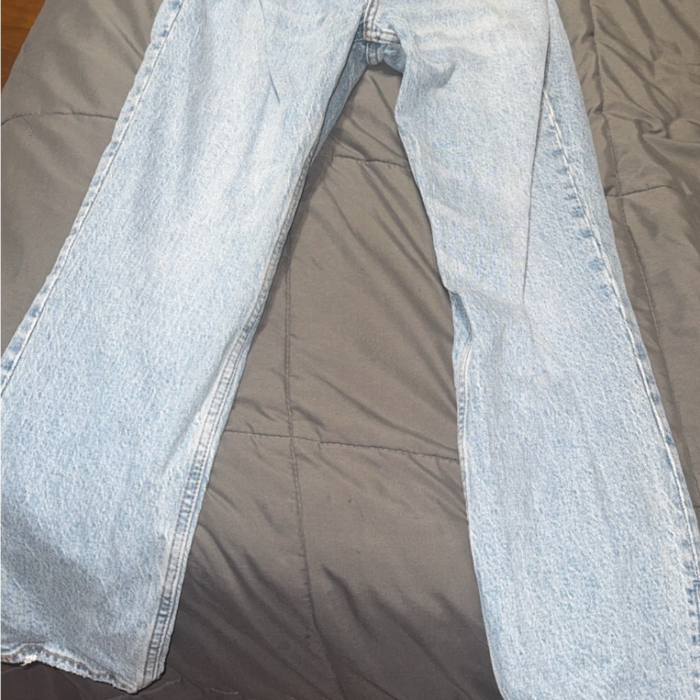 Abercrombie & Fitch Blue Bootcut Jeans